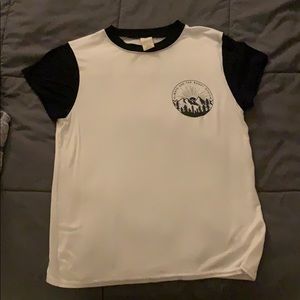 Black and White Graphic Tee